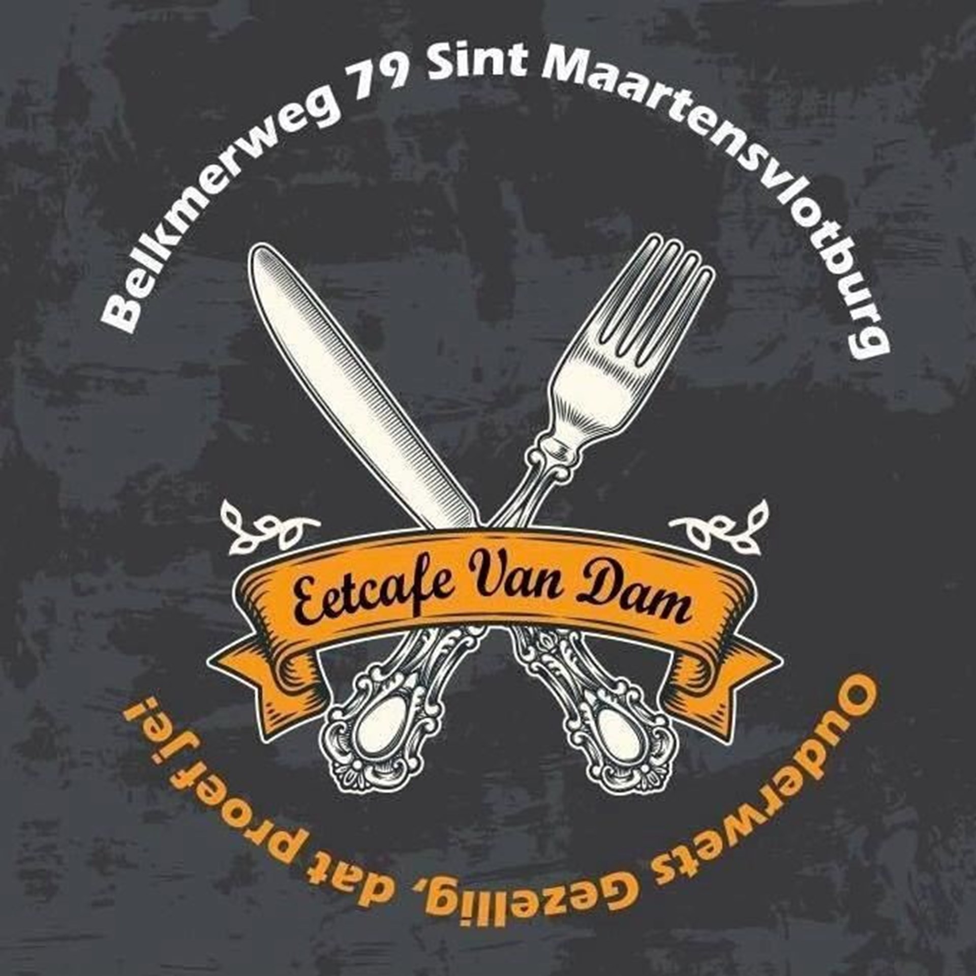 Eetcafé van Dam banner
